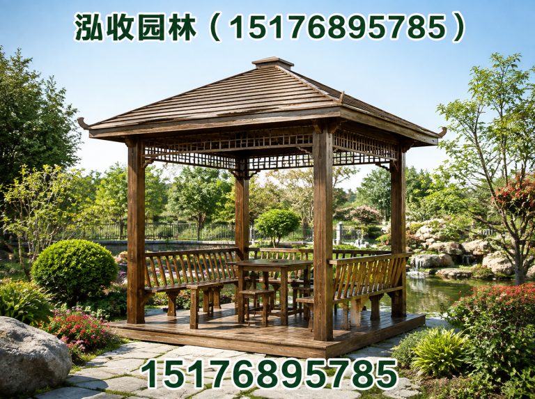 达州防腐木展示图